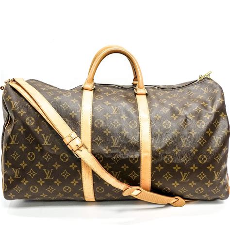 replica louis vuitton monogram keepall 55|louis vuitton keepall 55 bandouliere.